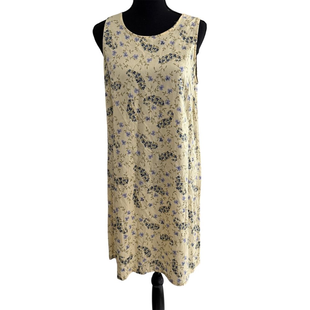Vintage Studio Ease Dress 12 Y2K Fairy Floral Phoebe Cottagecore Soft Girl